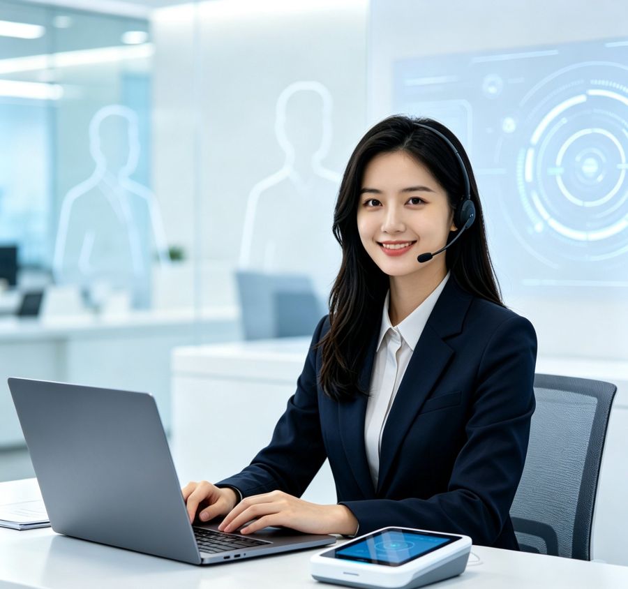 SaleHub 客服形象
